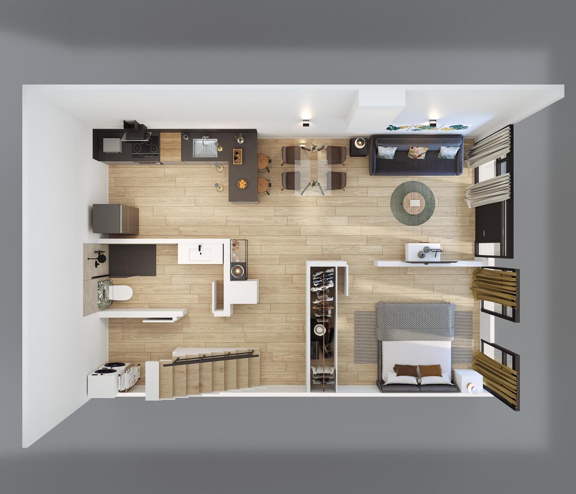 דירות מדריד Duplex Moderno Y Acogedor Junto A Atocha מראה חיצוני תמונה