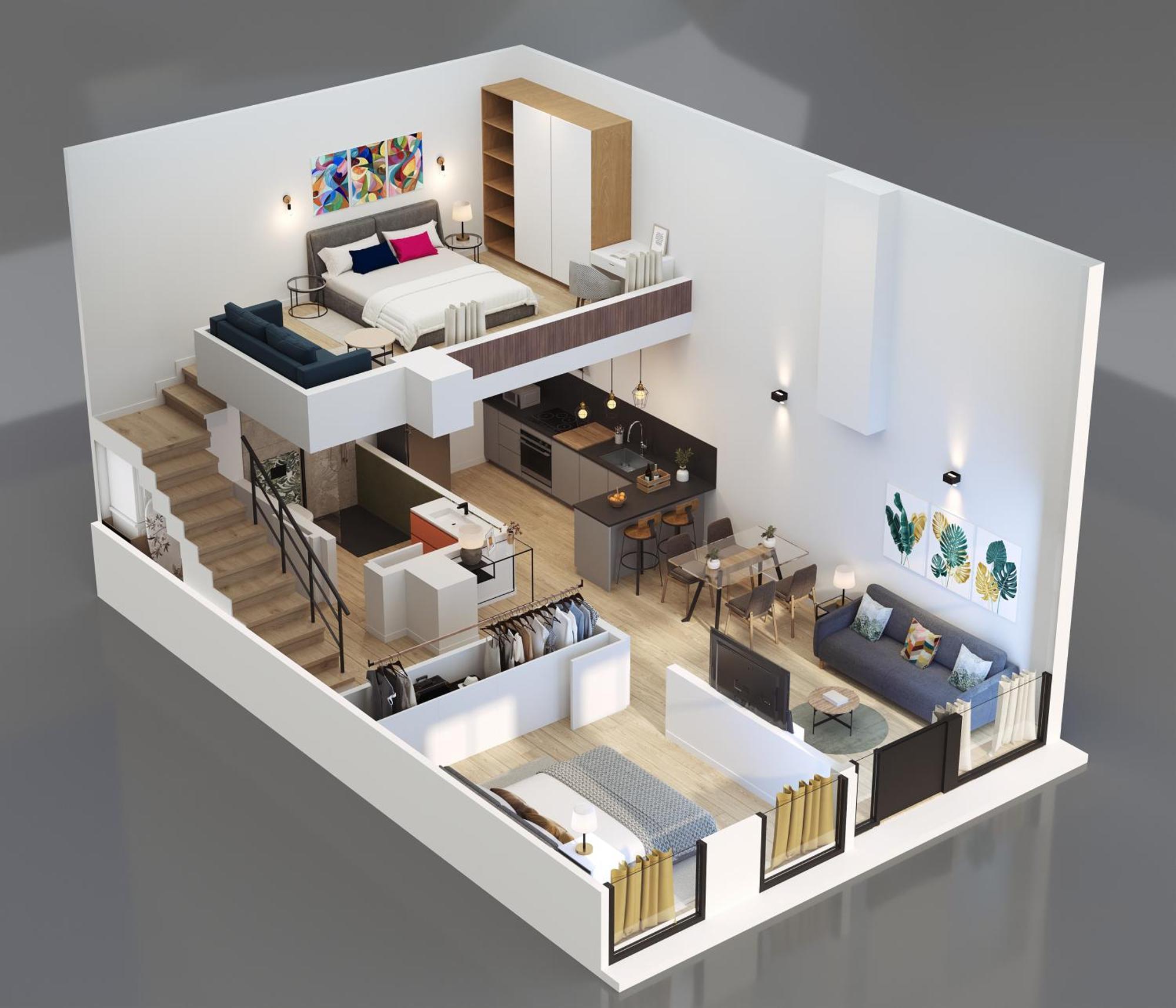 דירות מדריד Duplex Moderno Y Acogedor Junto A Atocha מראה חיצוני תמונה